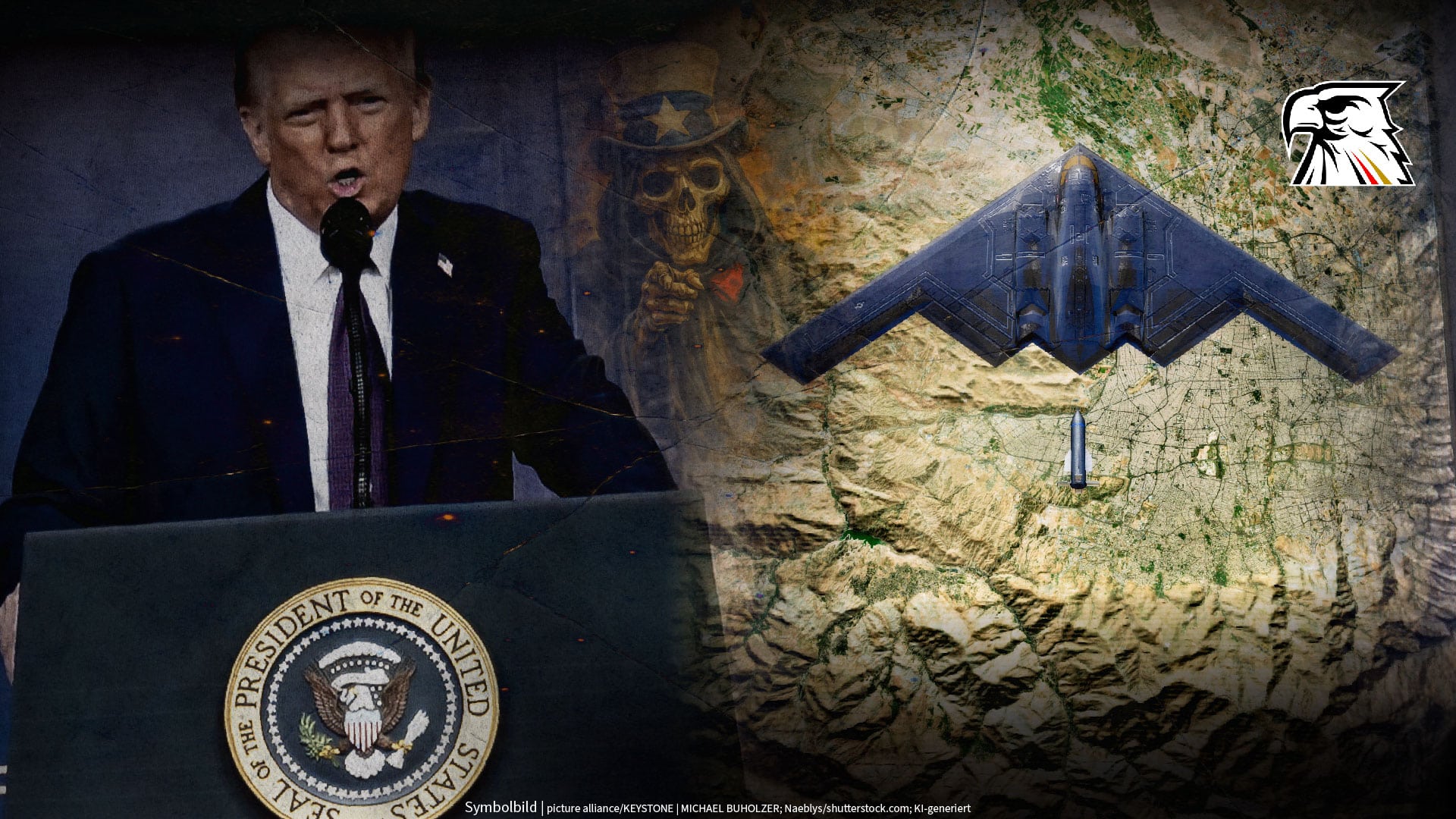 USA greifen in Iran-Krieg ein: Trump lässt Atomanlagen bombardieren!