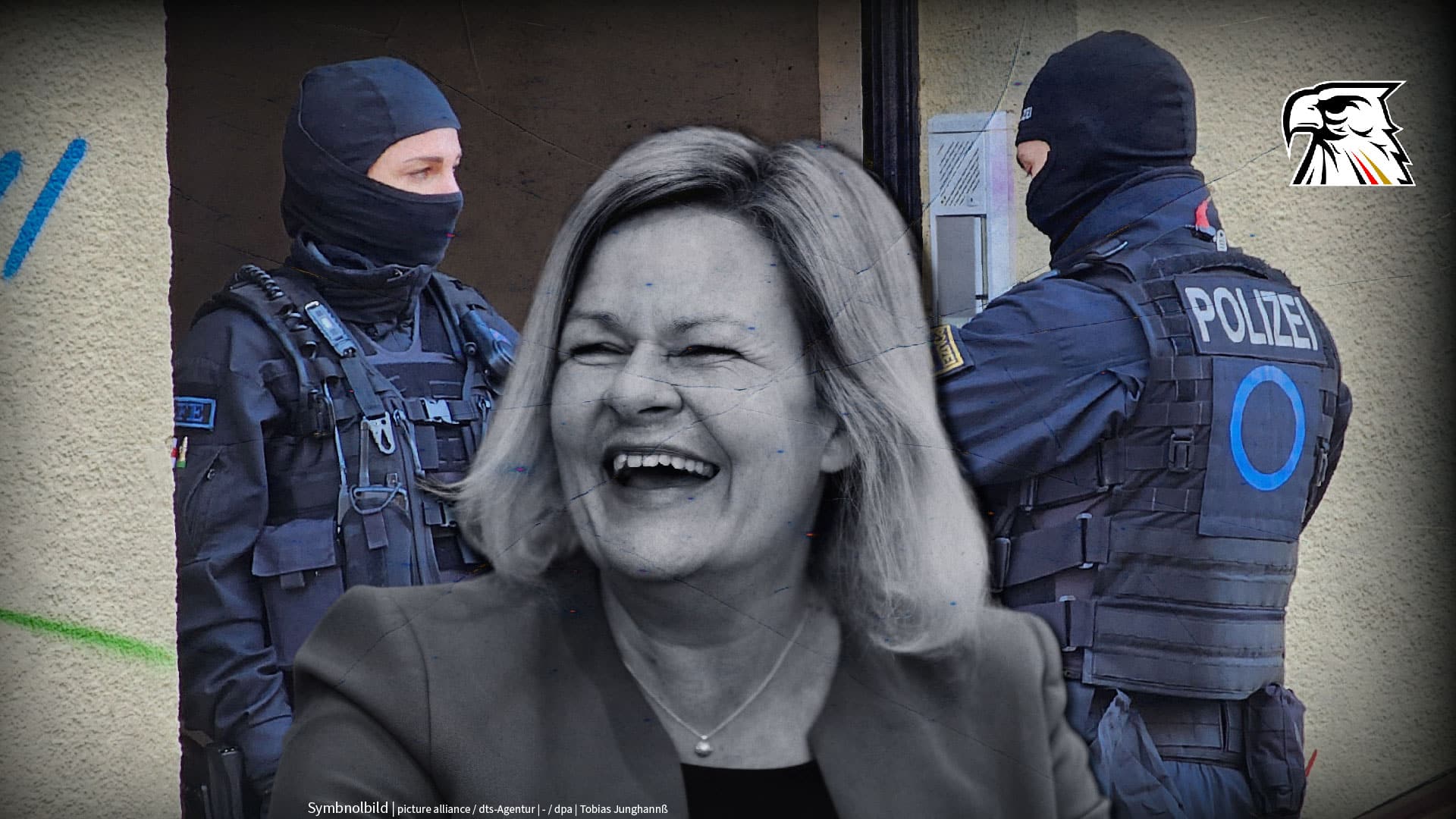 Da lacht das Faeser-Herz: 170 bundesweite Razzien gegen „Hass & Hetze“!