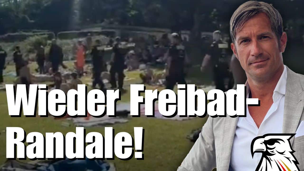 Wieder Freibad-Chaos in Berlin –  Polizei muss Hundertschaft schicken!