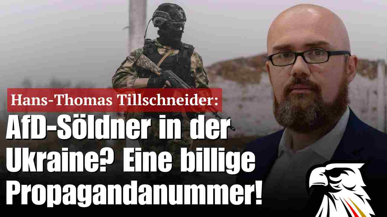 AfD-Söldner in der Ukraine? Eine billige Propagandanummer!