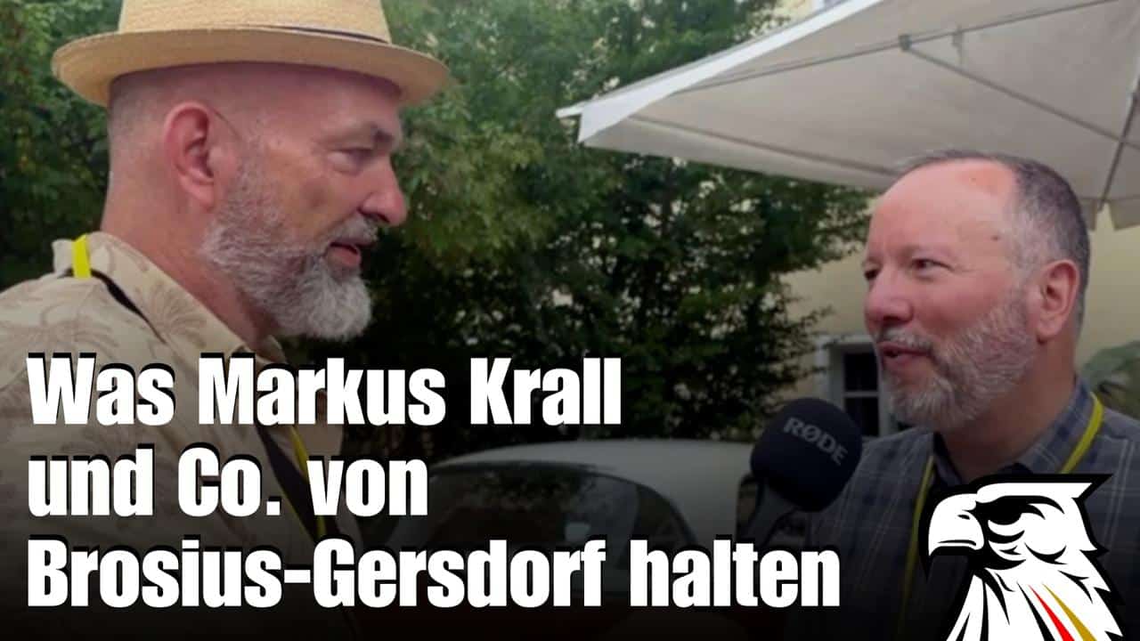 „Hat’s seit 45 nicht gegeben!“ – Was Markus Krall und Co. von Brosius-Gersdorf halten