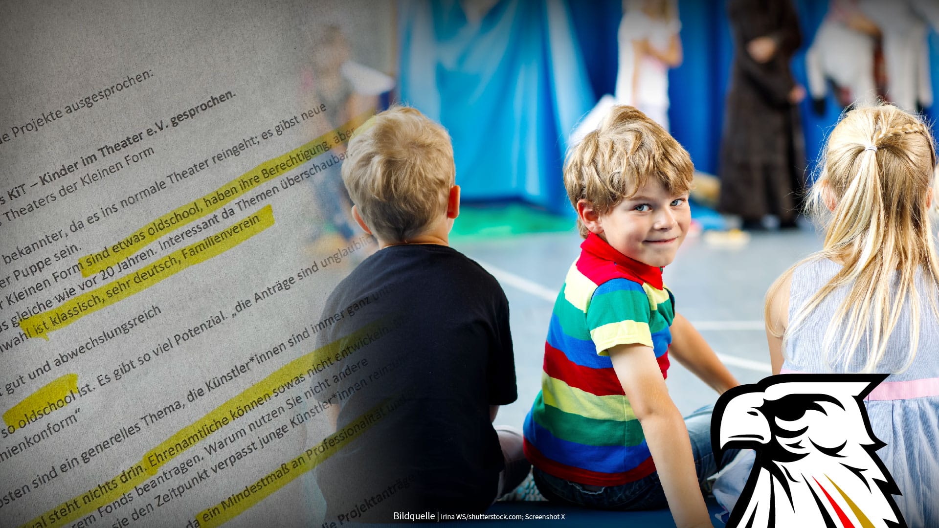Keine Förderung für Berliner Kindertheater: Programm ist zu „deutsch“!