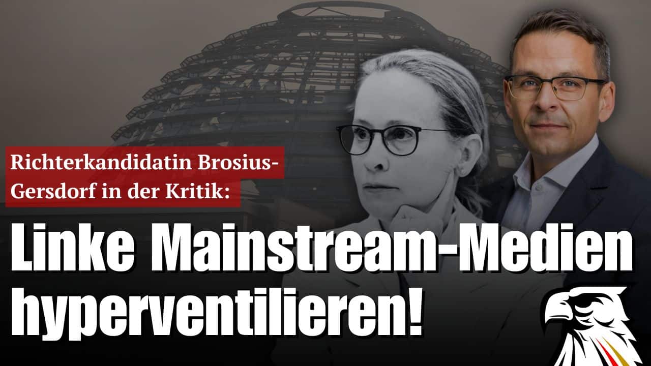 Richterkandidatin Brosius-Gersdorf in der Kritik:  Linke Mainstream-Medien hyperventilieren! | Gerald Grosz