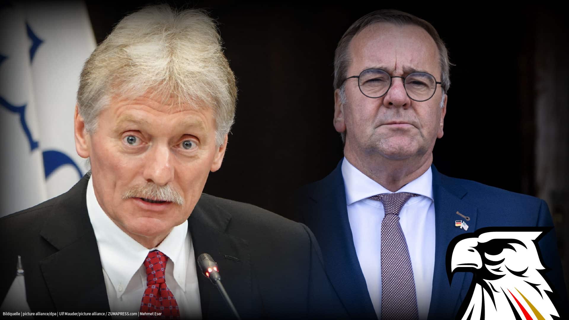 Kreml reagiert auf Kriegsrhetorik von Pistorius: „Deutschland wird wieder gefährlich!“