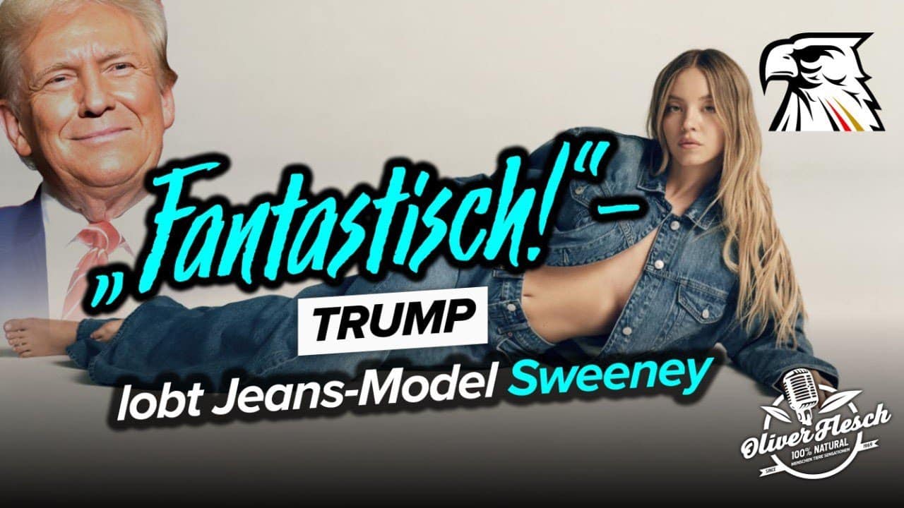 „Fantastisch!“ – US-Präsident Donald Trump lobt Jeans-Model Sidney Sweeney