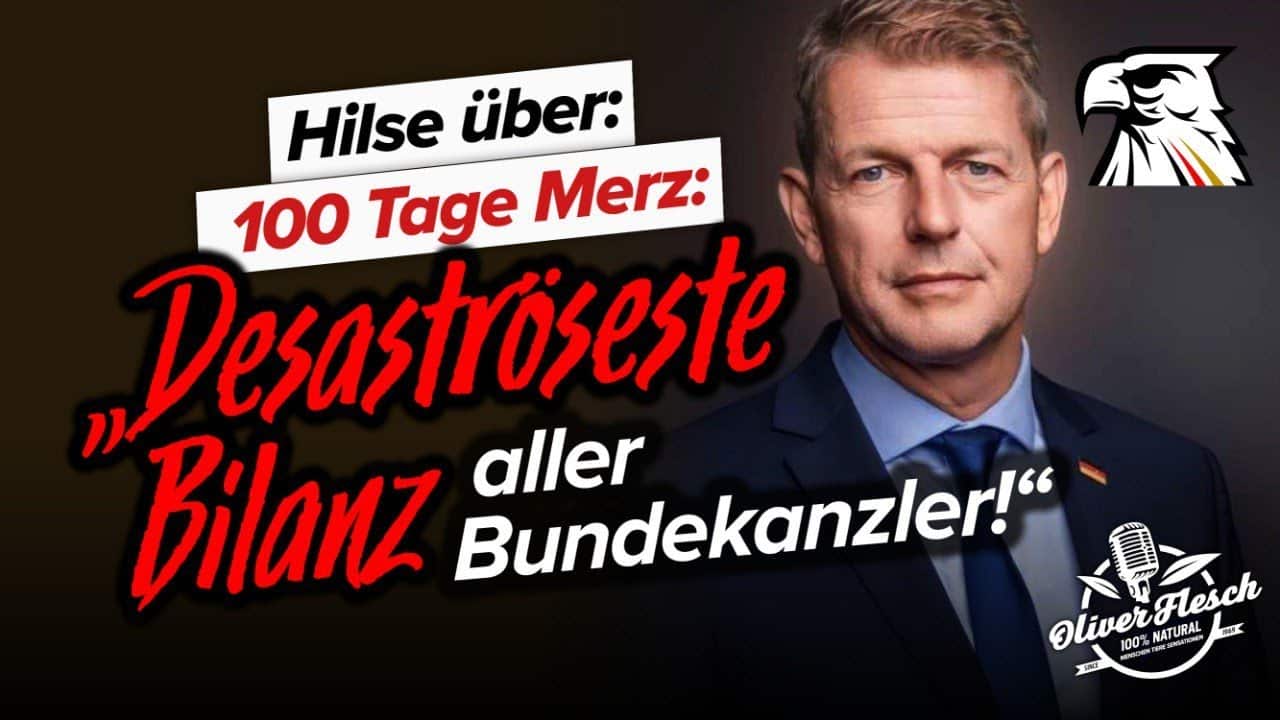 „Desaströseste Bilanz aller Bundeskanzler!“ – Karsten Hilse (AfD) über 100 Tage Merz
