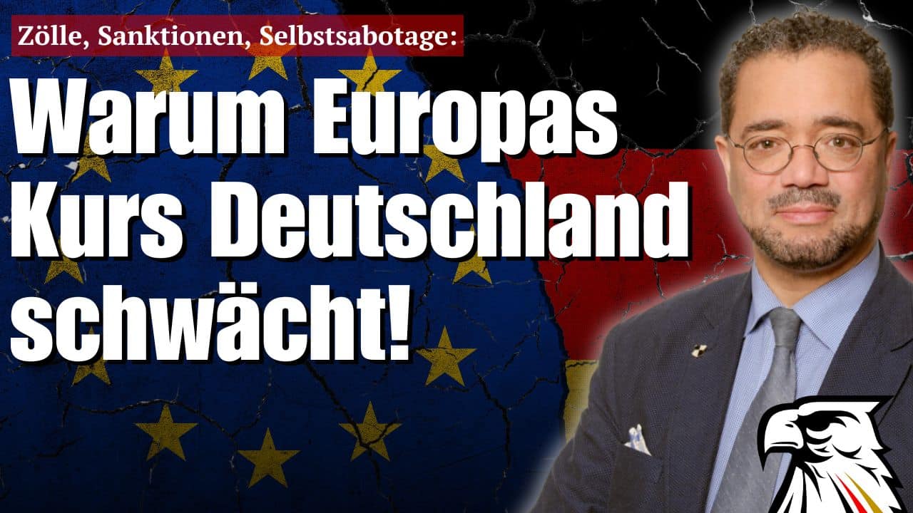 Zölle, Sanktionen, Selbstsabotage: Warum Europas Kurs Deutschland schwächt! | Harald Weyel (AfD)
