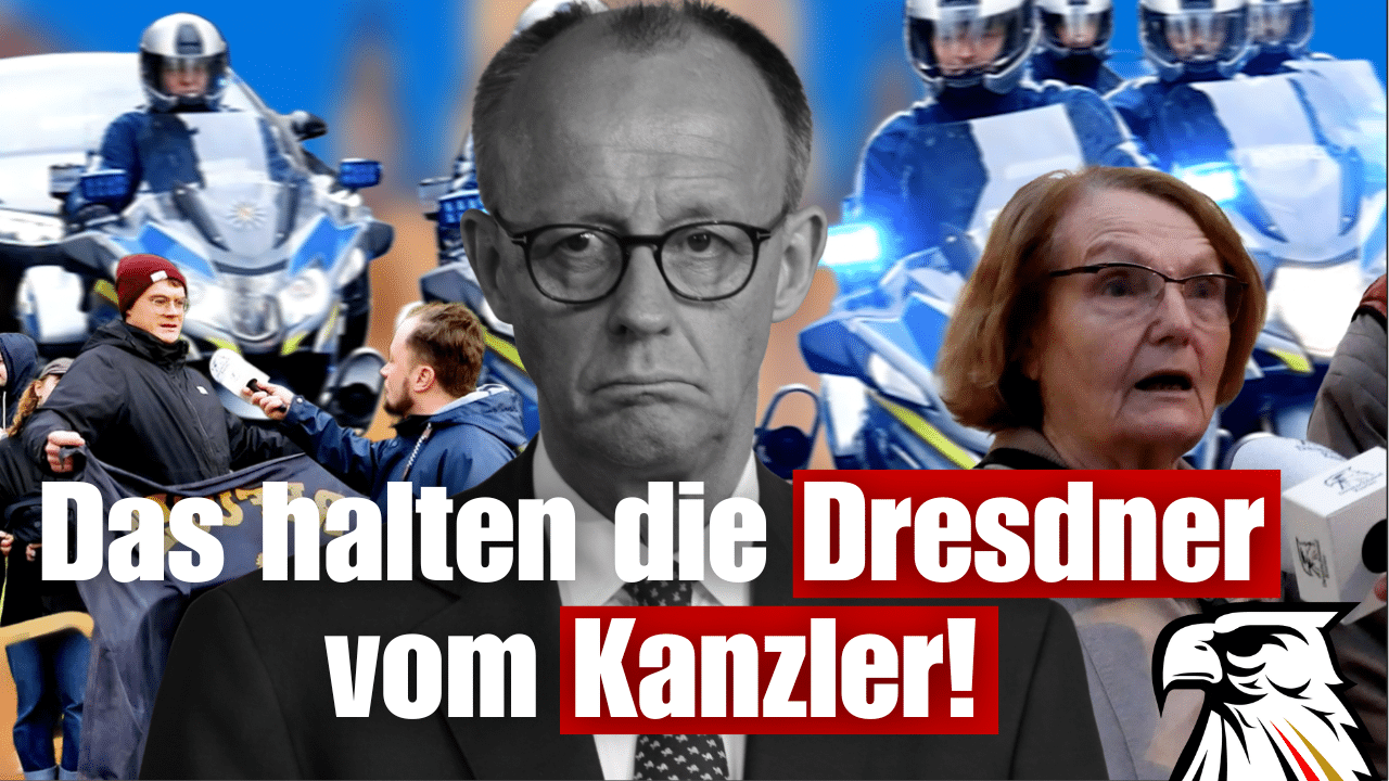 Merz in Dresden: Das halten die Bürger vom Kanzler! Merz in Dresden: Das halten die Bürger vom Kanzler!