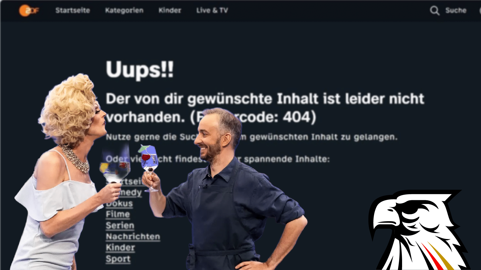 Ausgebrutzelt: ZDF löscht „Böhmi brutzelt“-Folge mit Jurassica Parka – Staatsanwaltschaft ermittelt wegen Kinderpornografie Ausgebrutzelt: ZDF löscht „Böhmi brutzelt“-Folge mit Jurassica Parka – Staatsanwaltschaft ermittelt wegen Kinderpornografie