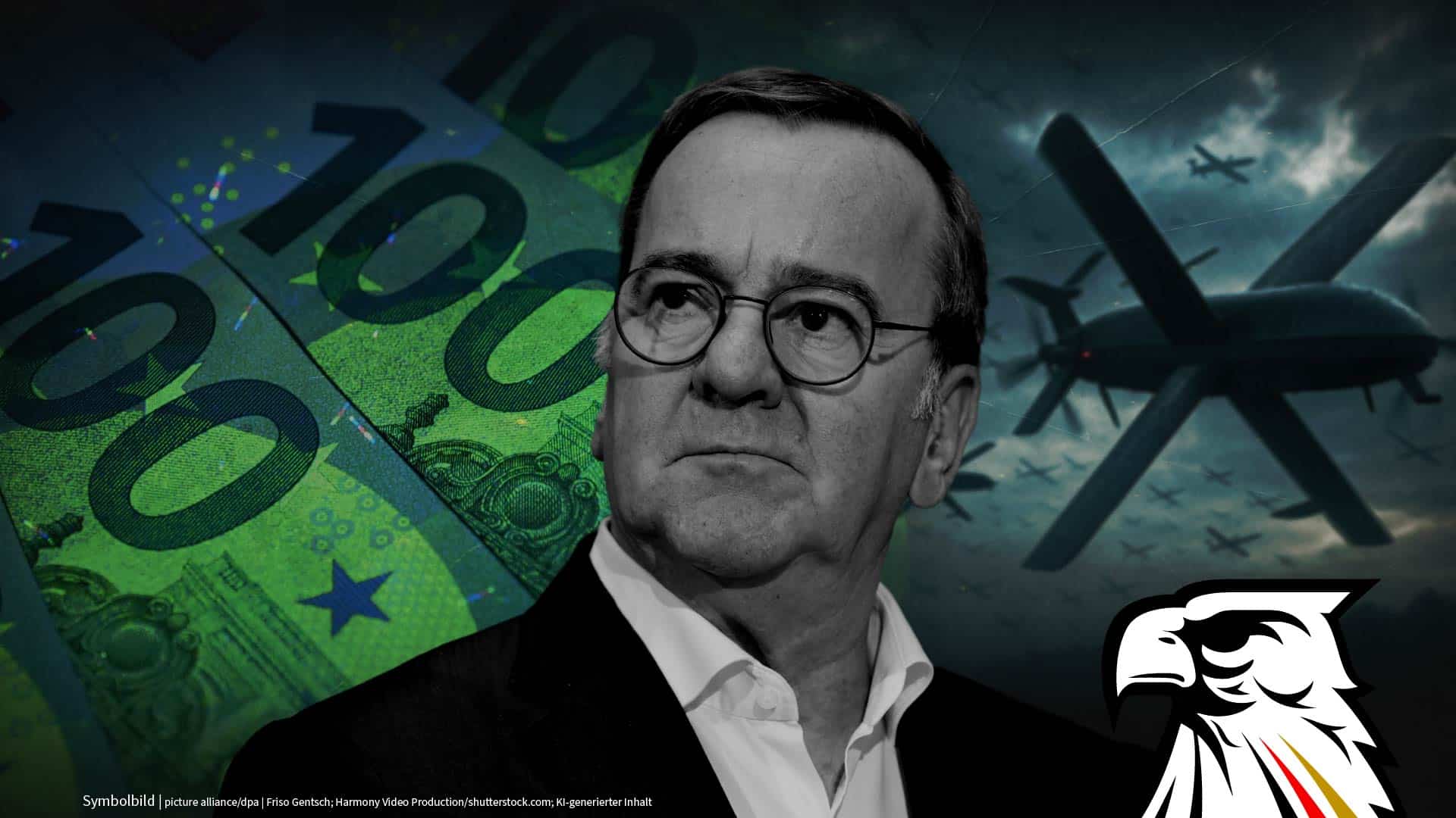 Ist ja genug „Sondervermögen“ da: 900 Millionen Euro für Drohnen-Blindflug von Boris Pistorius (SPD) Ist ja genug „Sondervermögen“ da: 900 Millionen Euro für Drohnen-Blindflug von Boris Pistorius (SPD)