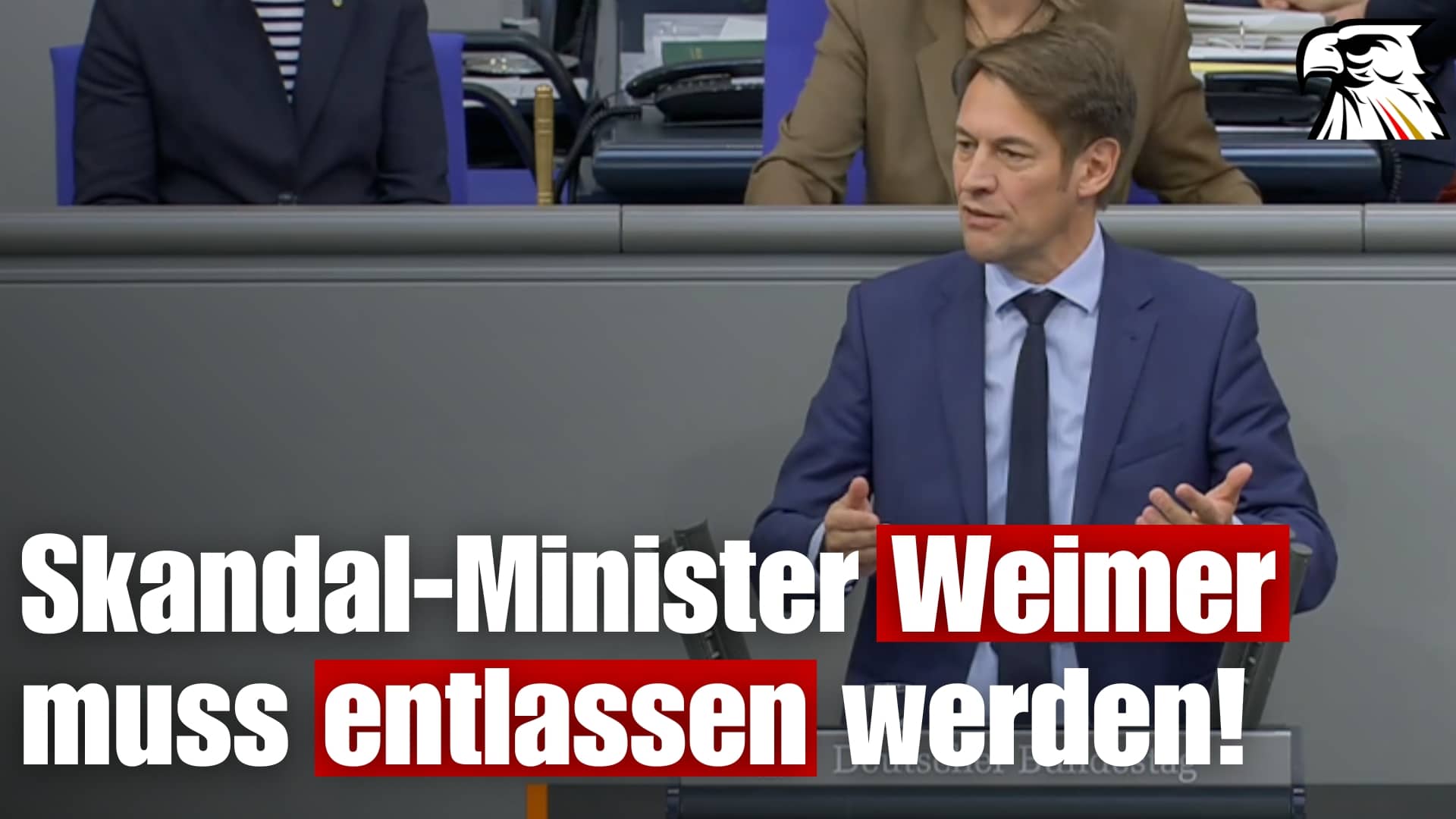 Götz Frömming (AfD) lässt nicht locker: Skandal-Minister Weimer muss entlassen werden!
