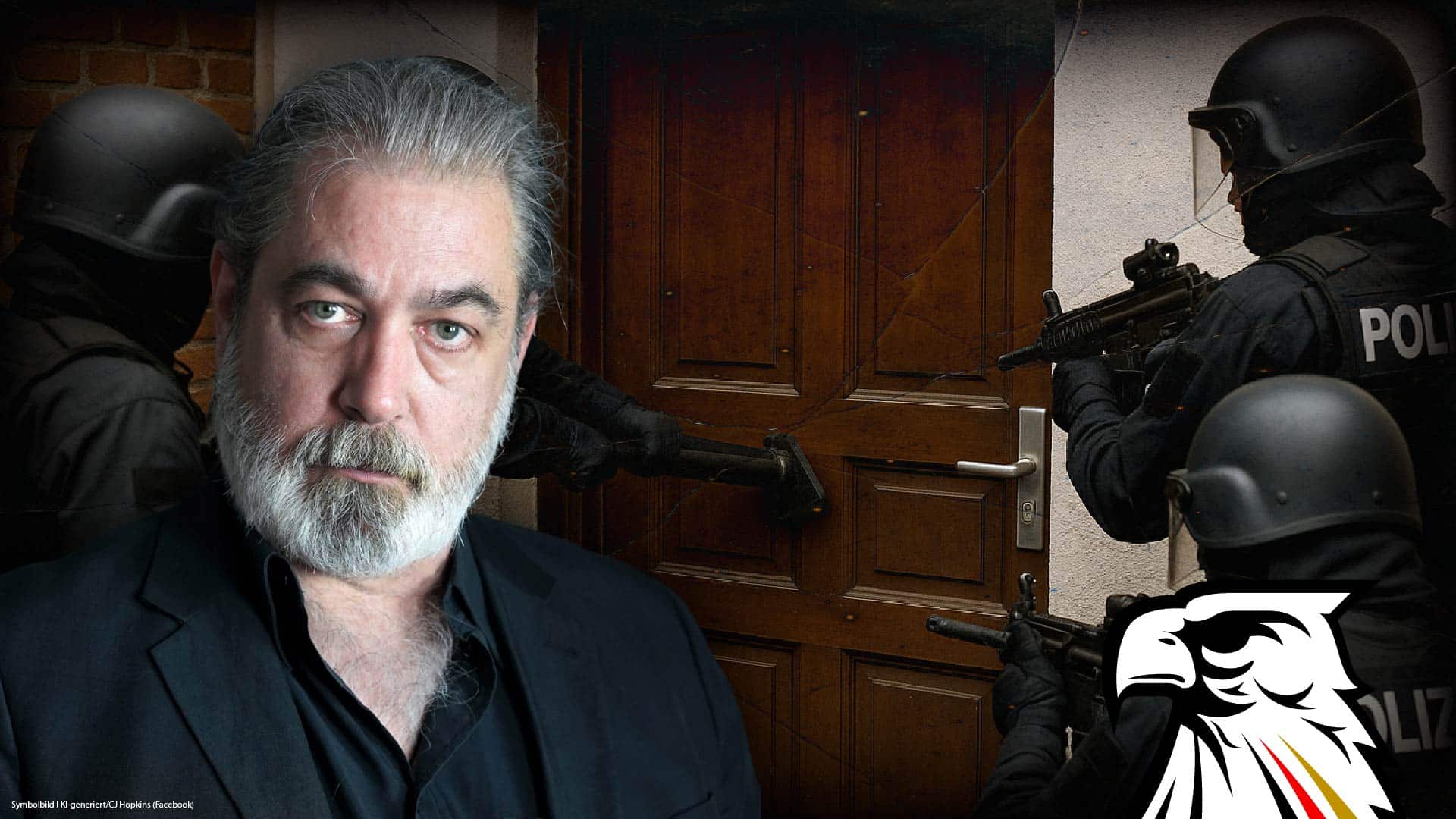 Berlin: Hausdurchsuchung der deutschen „Gedankenpolizei“ bei Corona-kritischem US-Satiriker