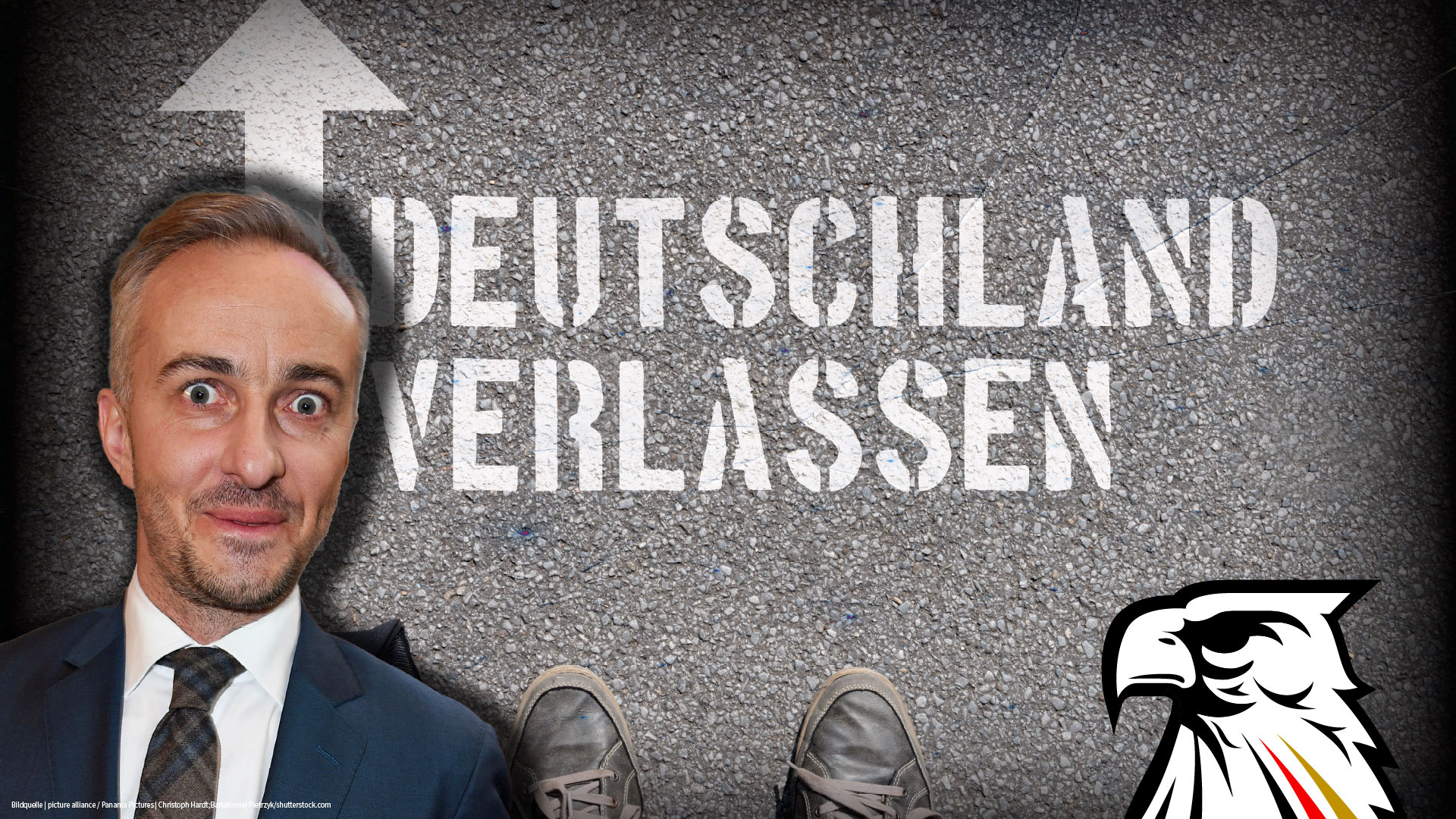 Hoffentlich: ZDF-Hetzer Böhmermann will Deutschland bei AfD-Regierung verlassen!