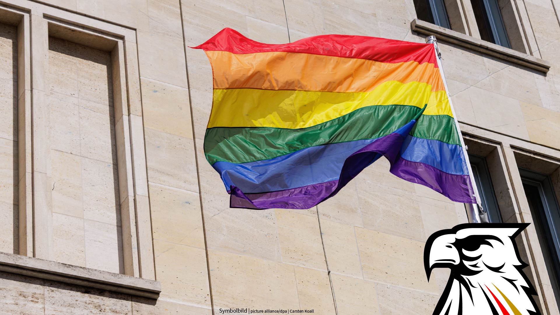 Aus für Regenbogen-Beflaggung? Fachbeamte des Innenministeriums trauen sich was!