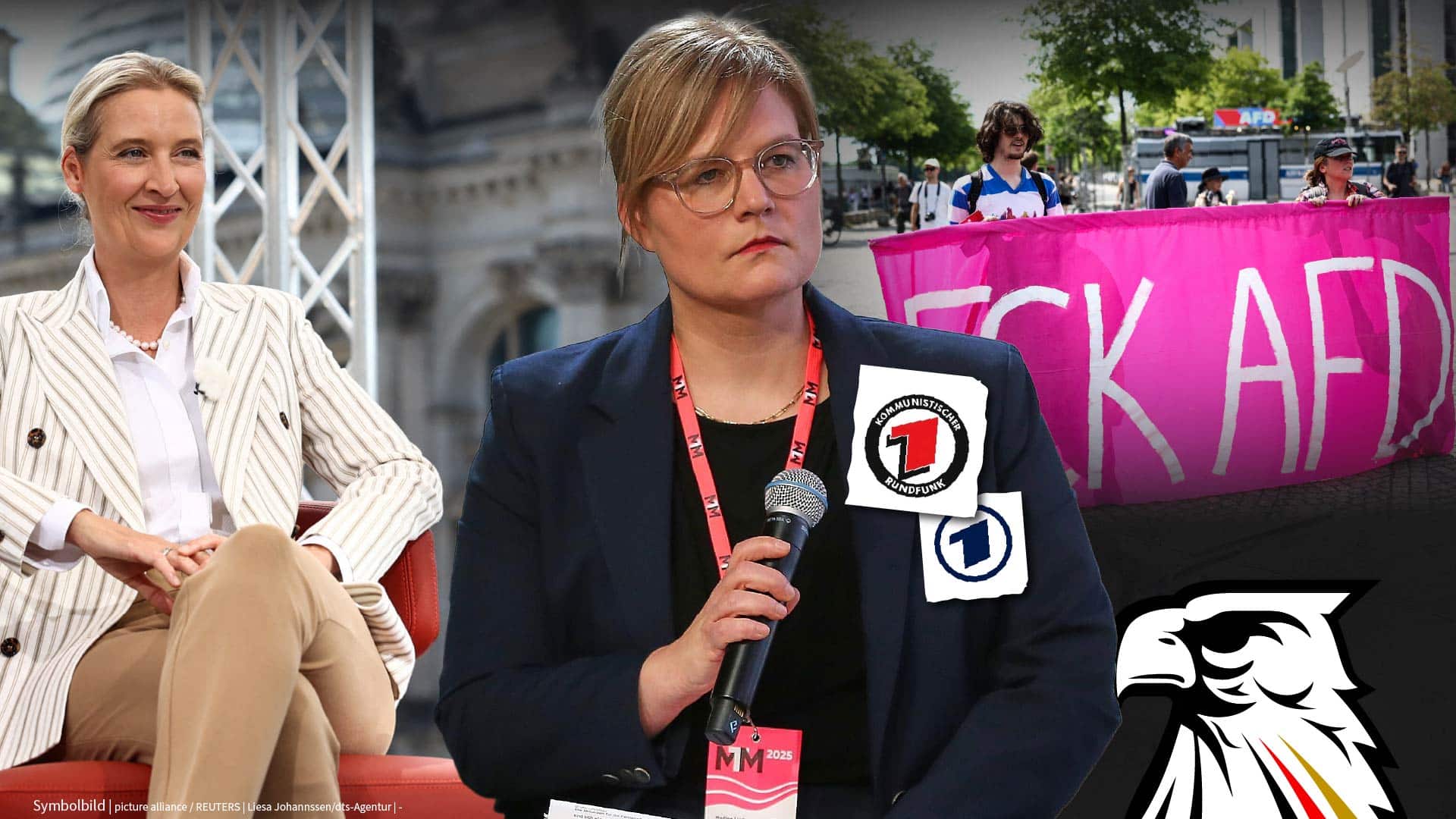 Chaos-Sommerinterview mit Alice Weidel (AfD): Fütterte ARD-Journalistin „Antifa“ mit Informationen?