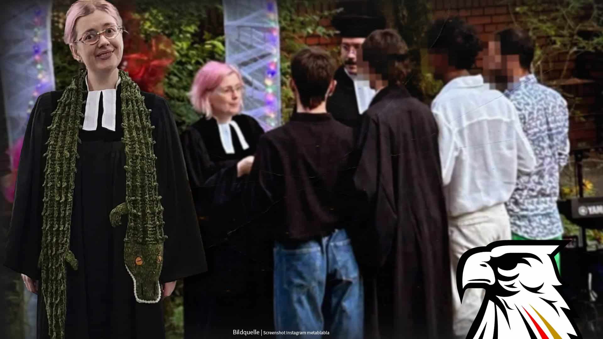 Homo-Vielehe mit Segen der Amtskirche: Evangelische Pastorin traut vier Männer! Homo-Vielehe mit Segen der Amtskirche: Evangelische Pastorin traut vier Männer!