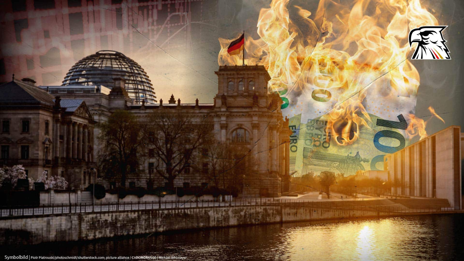 Haushaltsschlacht im Deutschen Bundestag: Fast jeder dritte Euro ist auf Pump finanziert!