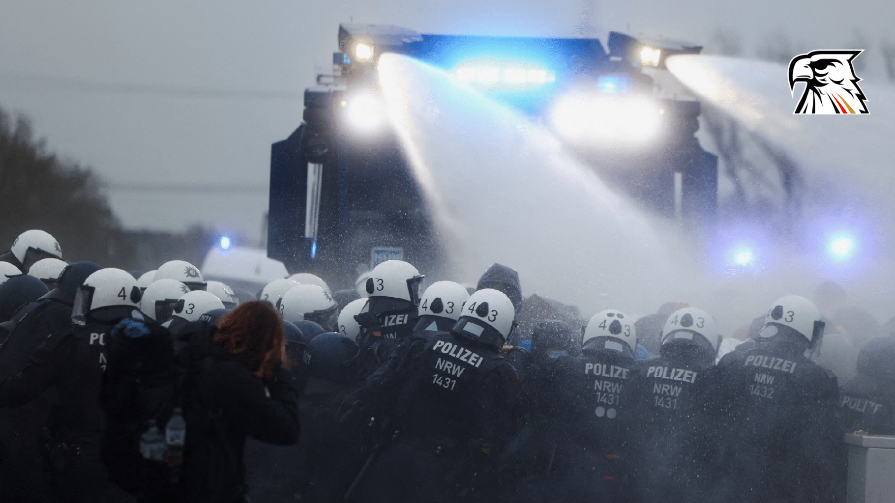 Linksextreme Blockaden und Übergriffe gegen AfD-Jugendkongress in Gießen