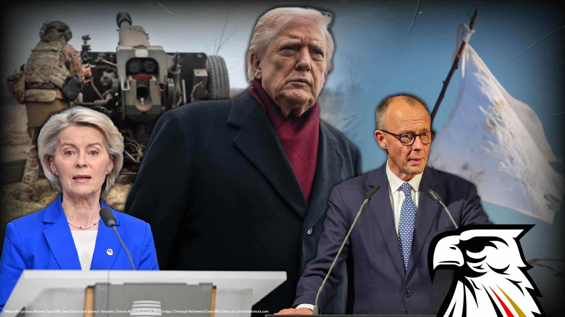 Donald Trump will endlich Frieden in der Ukraine – Deutschland und die EU wollen weiter Krieg