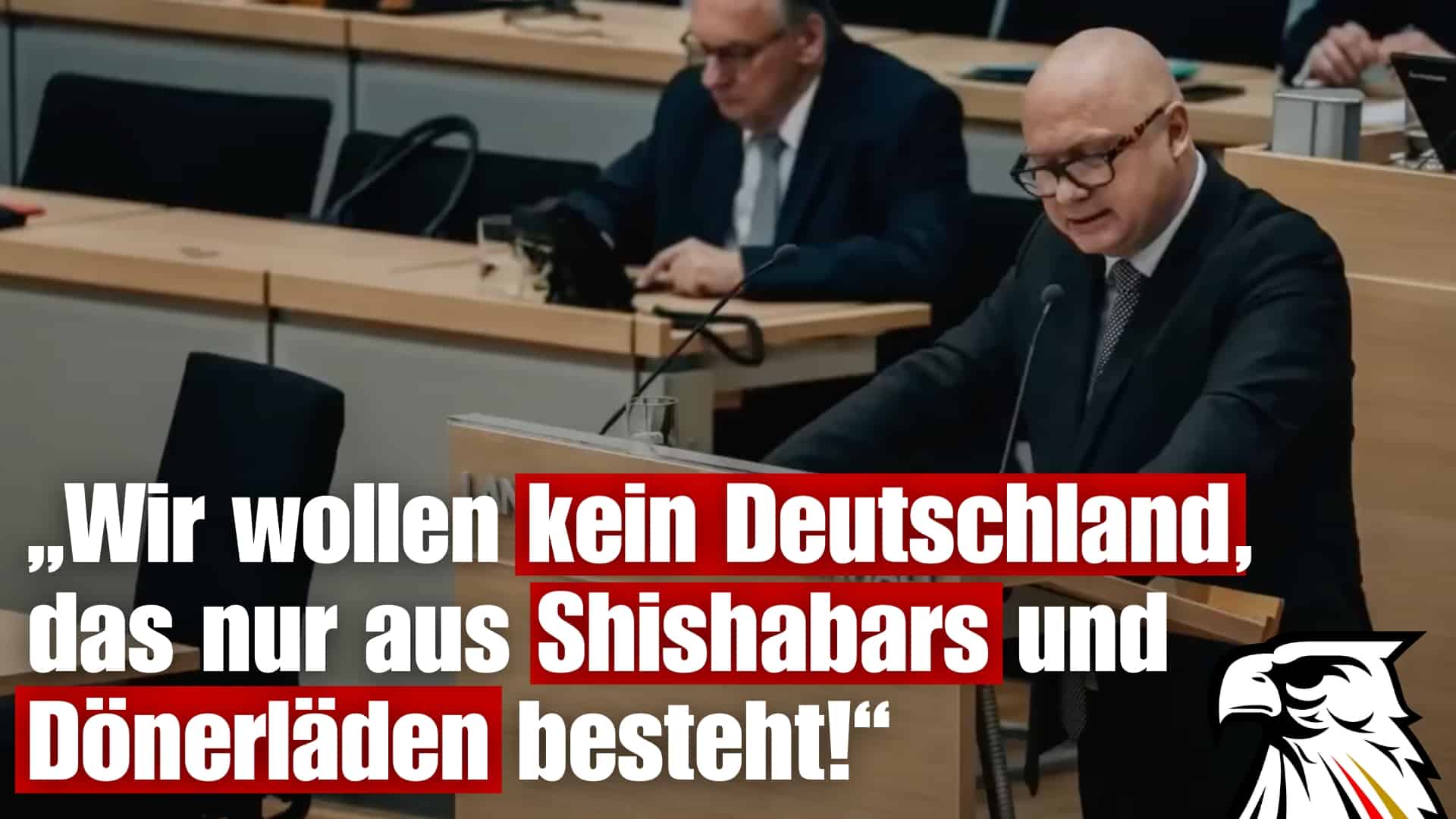 „Wir wollen kein Deutschland, das nur aus Shishabars und Dönerläden besteht!“ | Oliver Kirchner (MdL| AfD Sachsen-Anhalt) „Wir wollen kein Deutschland, das nur aus Shishabars und Dönerläden besteht!“ | Oliver Kirchner (MdL| AfD Sachsen-Anhalt)