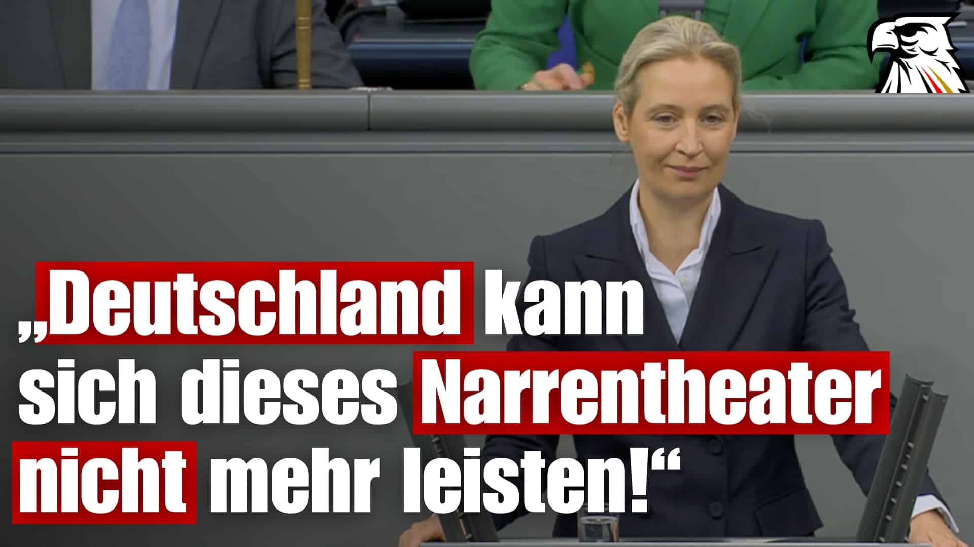 Alice Weidel (AfD): „Deutschland kann sich dieses Narrentheater nicht mehr leisten!“