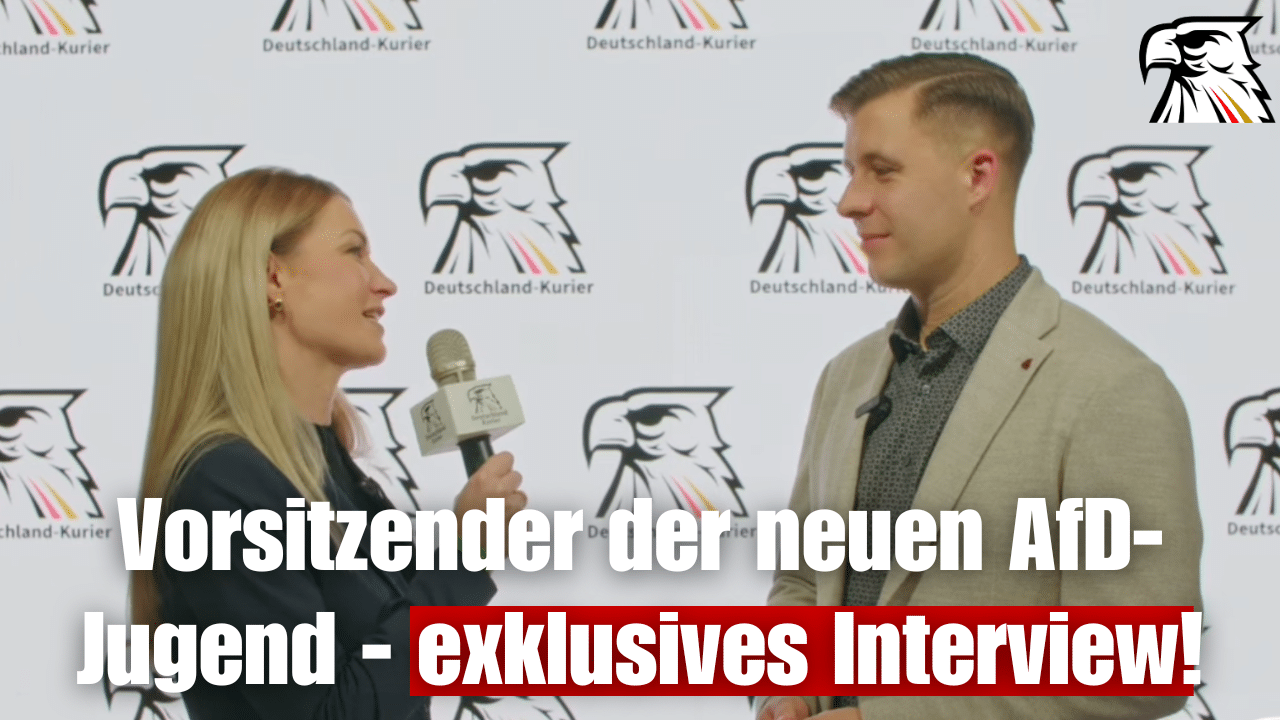 Der frischgewählte Vorsitzende der neuen AfD-Jugendorganisation „Generation Deutschland“, Jean-Pascal Hohm, im exklusiven DK-Interview!