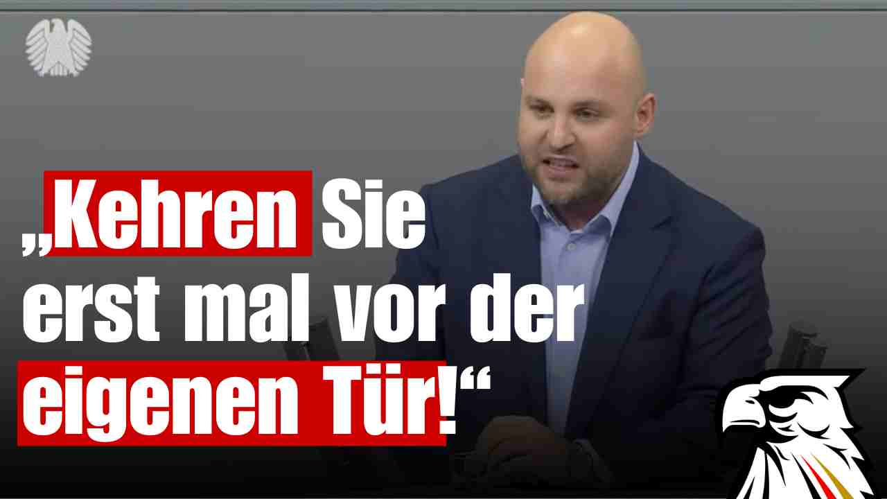 Markus Frohnmaier (AfD): „Kehren Sie erst mal vor der eigenen Tür!“