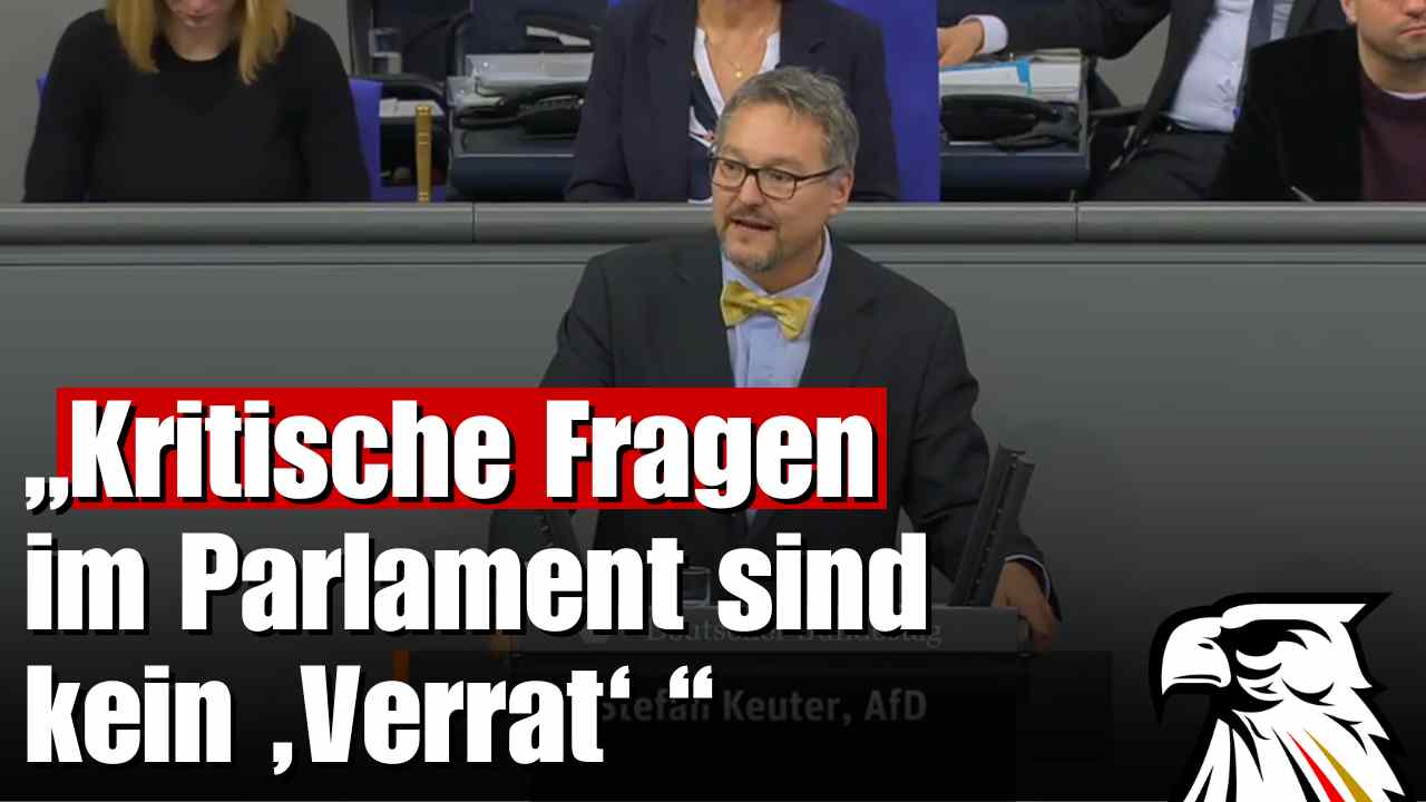 Stefan Keuter (AfD): „Kritische Fragen im Parlament sind kein ‚Verrat‘“