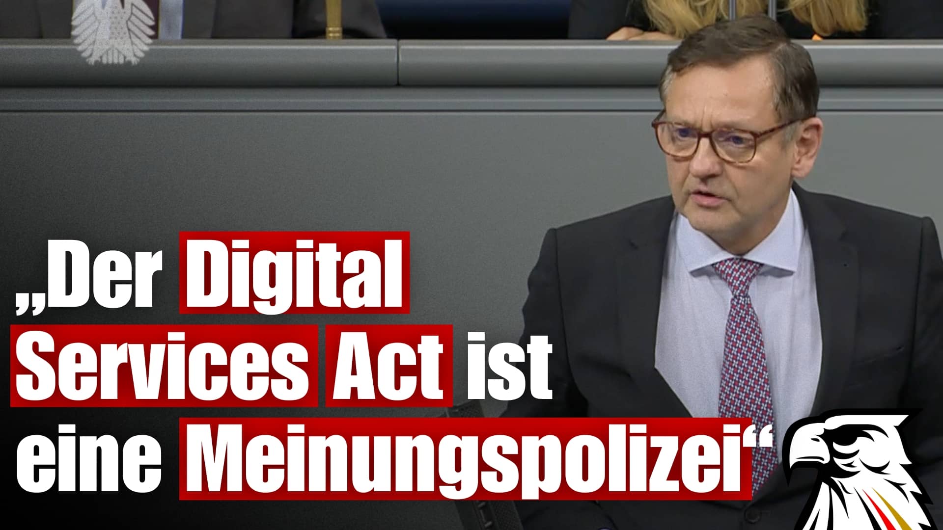 „Der Digital Services Act ist eine Meinungspolizei“ | Kay Gottschalk (AfD)