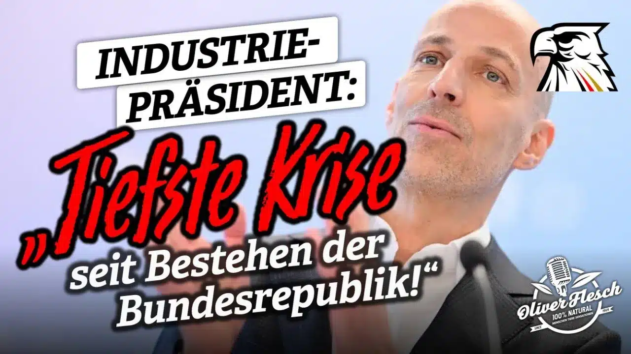Industriepräsident: „Wir befinden uns in der tiefste Krise seit Bestehen der Bundesrepublik!“