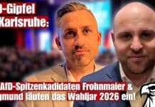 AfD-Gipfel in Karlsruhe: Die AfD-Spitzenkadidaten Frohnmaier & Siegmund läuten das Wahljar 2026 ein!