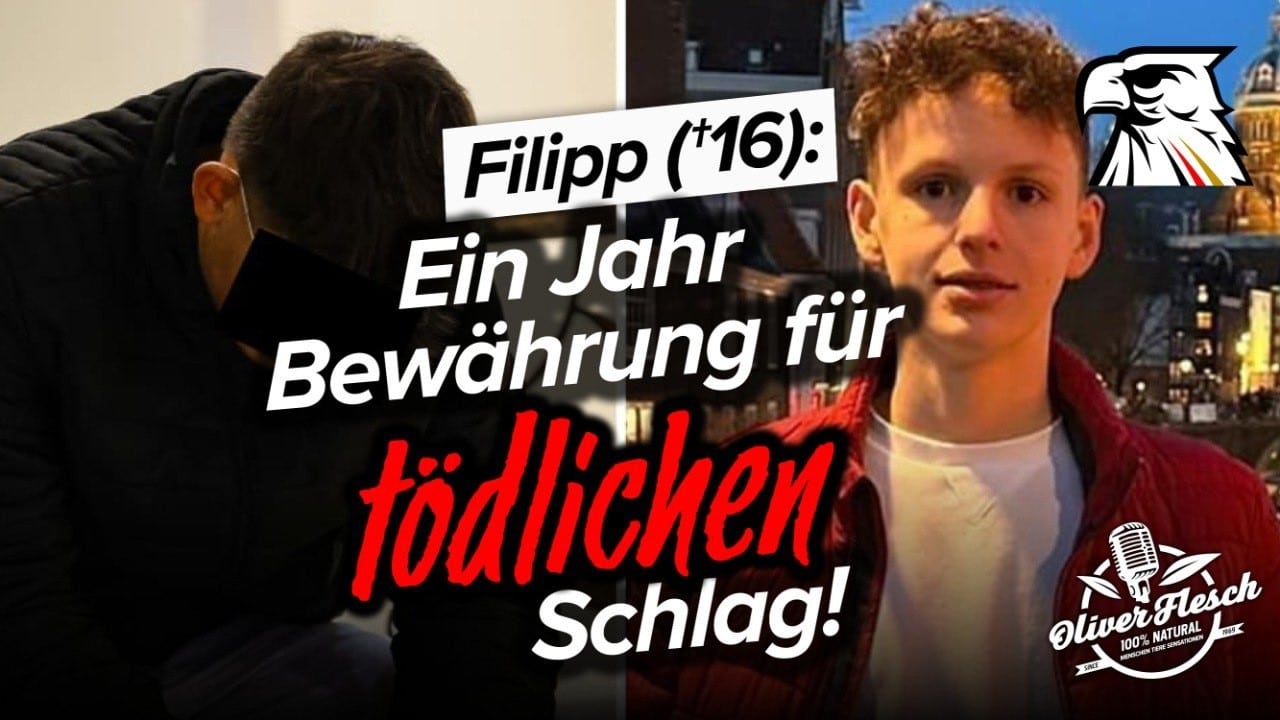 Skandalurteil des Jahres: Ein Jahr Bewährung für tödlichen Schlag gegen Filipp (†16)