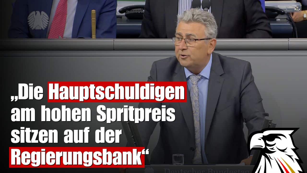 Bernd Schattner (AfD): „Die Hauptschuldigen am hohen Spritpreis sitzen auf der Regierungsbank“