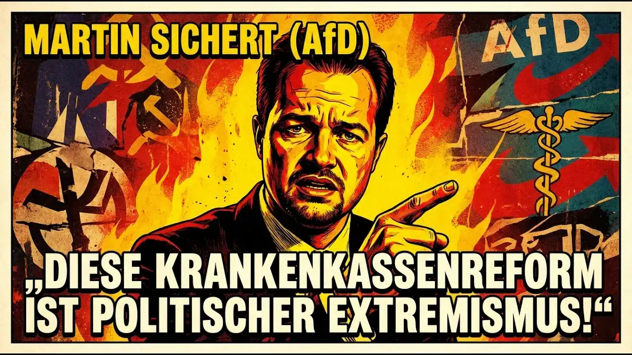 Martin Sichert (AfD): „Diese Krankenkassenreform ist politischer Extremismus!“ | Interview