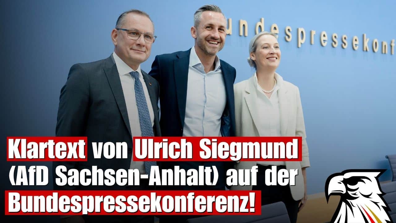 Nach Dem Wahlbeben Klartext Von Ulrich Siegmund AfD Sachsen Anhalt 